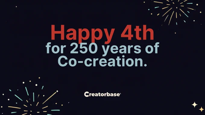 Image from Creatorbase (@creatorbase)
