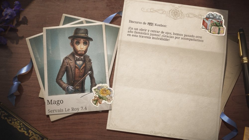 Ann89727170's tweet photo. Estoy jugando Identity V. ¿Jugamos una partida? https://t.co/EeyQuokVMY