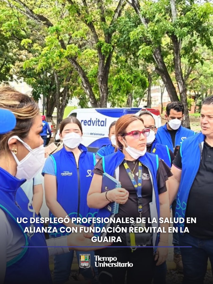 UCarabobo's tweet photo. #Noticias @UCarabobo desplegó profesionales de la salud en alianza con Fundación Redvital en La Guaira. 

https://t.co/CxpIqD2KDX https://t.co/0Cyky26B5B