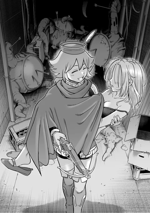 魔物を射抜く魔法少女 