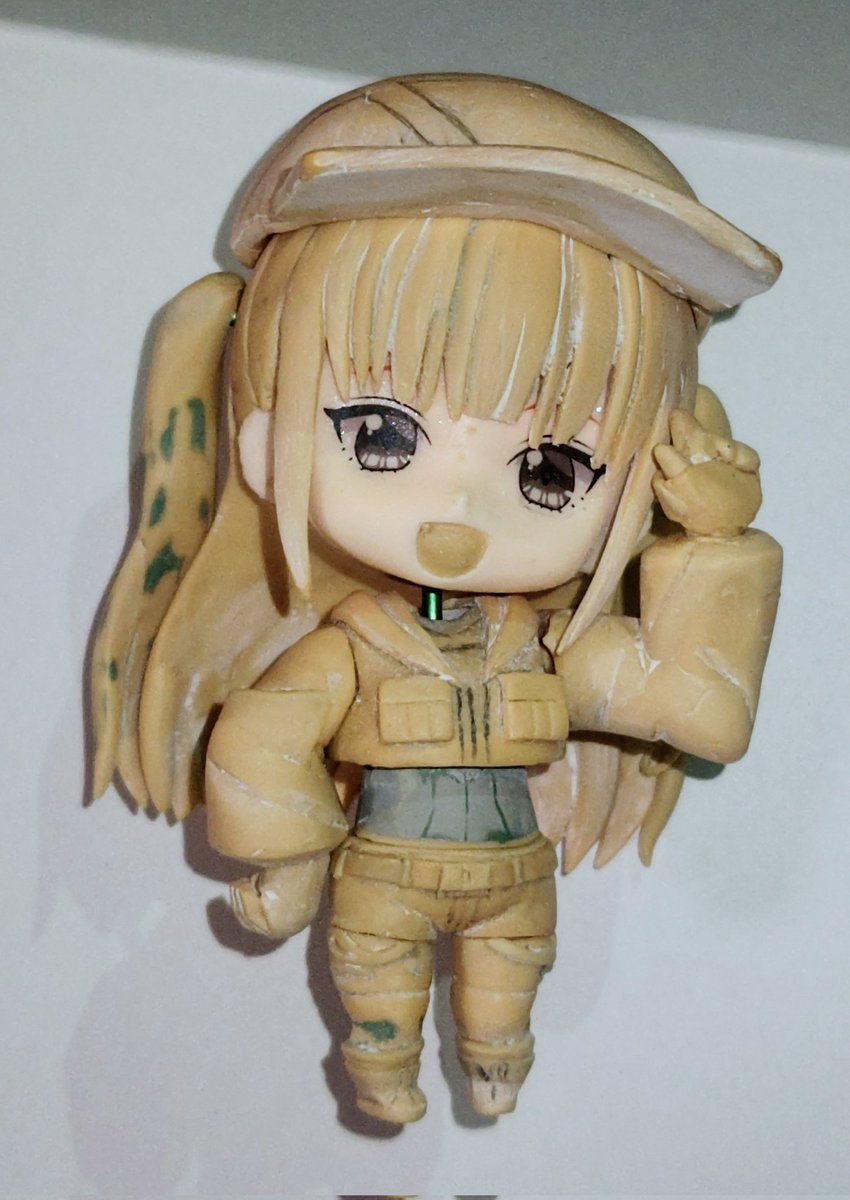 tungstenten's tweet photo. 魔法少女リリカルなのは EXCEEDS Gun Blaze Vengeance
ねんどろいど 新名アオイ
版権許諾頂きました
ありがとうございます　

写真は制作中原型になります

#なのはEXGV #WF2026S https://t.co/67RYbWvAMp