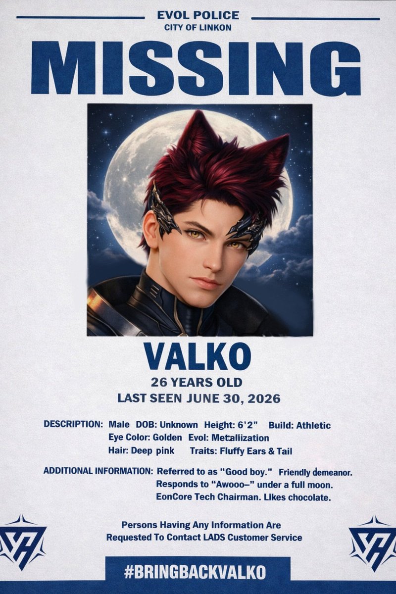 Akemi8j's tweet photo. 🐺❤️ #bringbackvalko #justiceforvalko #LADSValko #loveanddeepspacevalko https://t.co/3Gi4vvHKNT