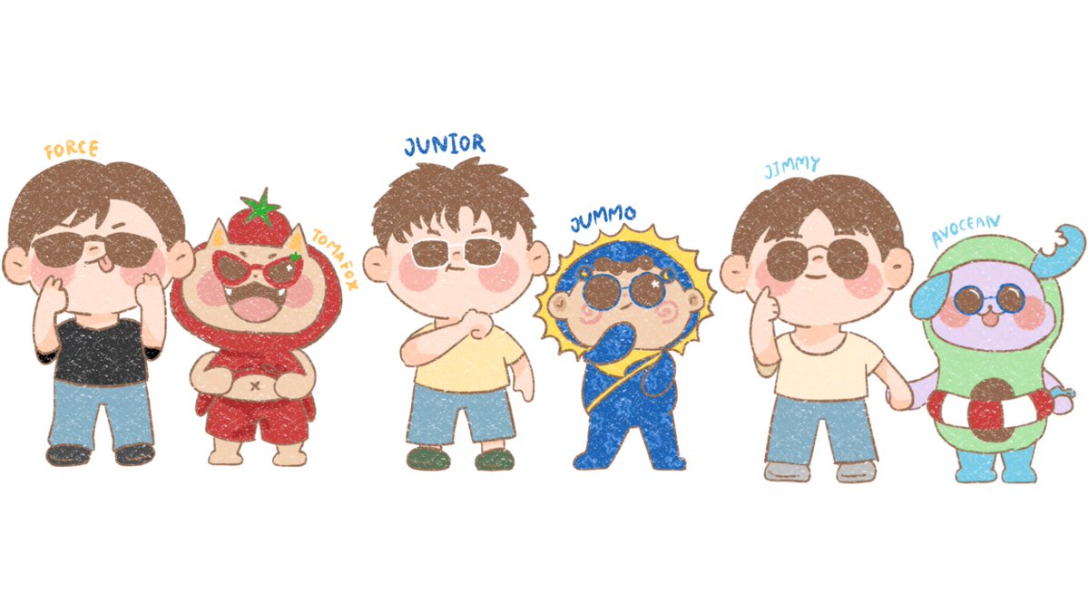 r1n_xn's tweet photo. คนไหนพ่อคนไหนลูกน้ะ 🕶️?

#TOMAFOX #JUMMO #AVOCEAN 
#forcebook #juniormark #jimmysea https://t.co/d6mA3RxqBK