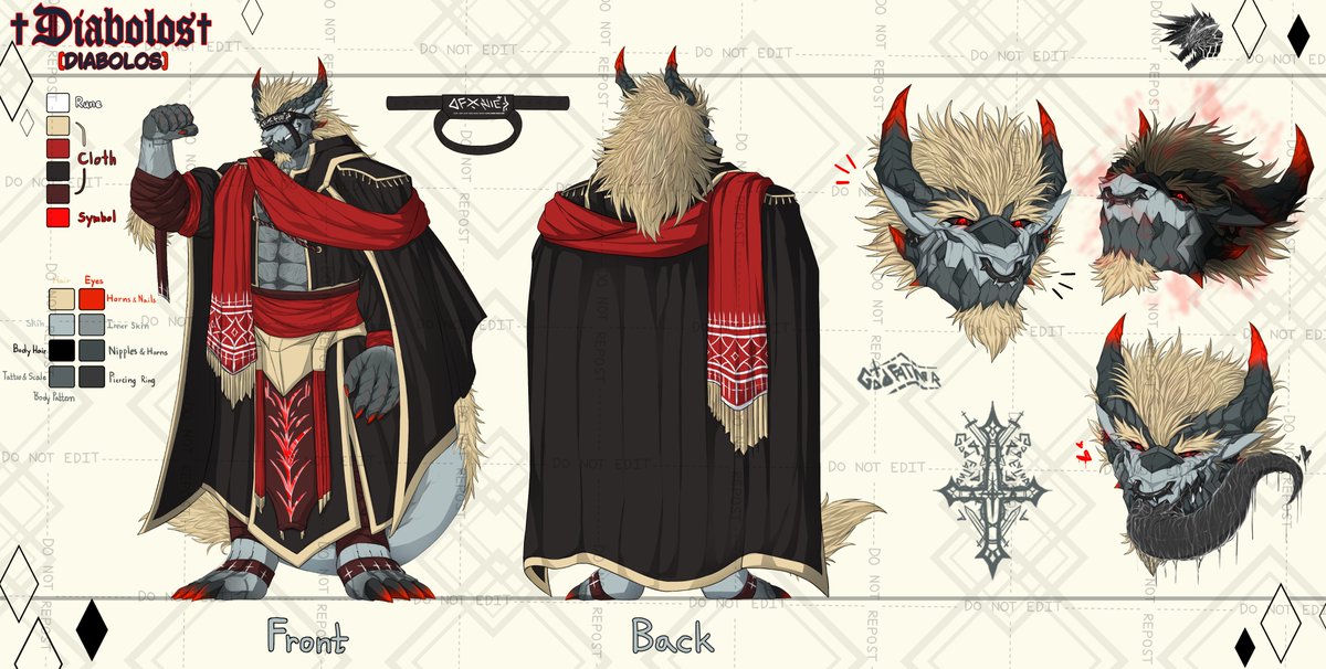 ZENGIKUNG's tweet photo. Character Ref-Sheet for Anonymous 😈✨ https://t.co/oh5mkotjRm