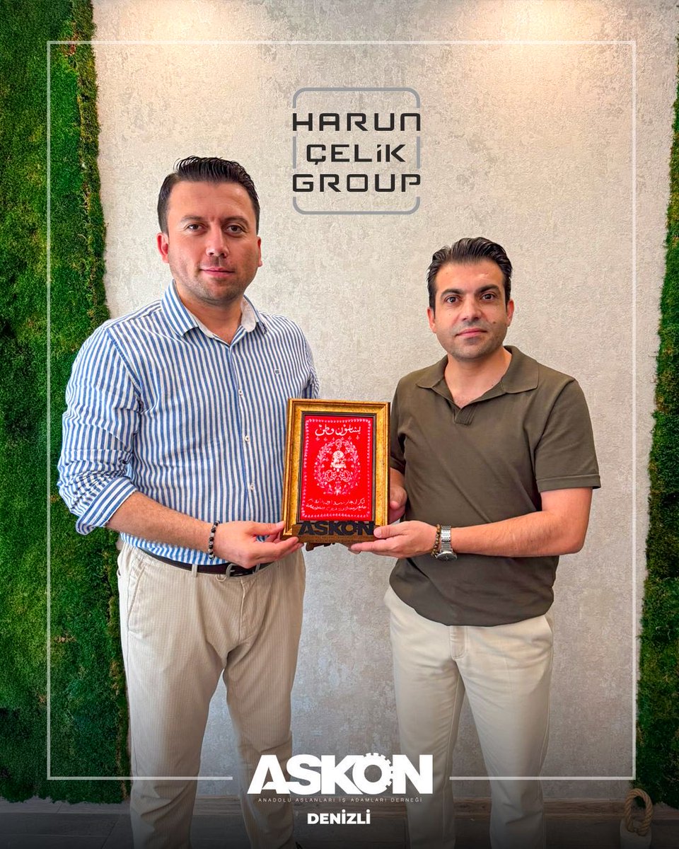 AskonDenizli20's tweet photo. Teşkilat komisyonu olarak üye ziyaretlerimiz kapsamında, İnşaat Mühendisi Harun Çelik / Harun Çelik Group iş yerine ziyarette bulunduk.

Üyemize çalışma hayatında başarılar diler, nazik ev sahipliğinden dolayı teşekkürlerimizi sunarız.

#AskonDenizli
#MilliKalkınmanınGüçlüAdı https://t.co/9ljLX76duG