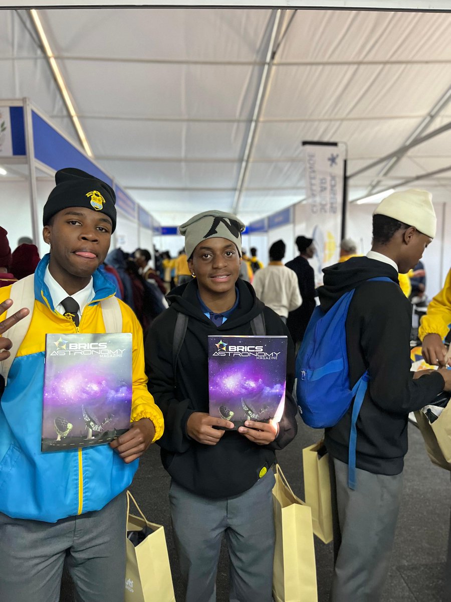 BRICSAstroMag's tweet photo. The universe belongs to all of us. 🌌
BRICS Astronomy Magazine was on the ground at VUT, inspiring the next generation of explorers and proving that the sky is not the limit, it's just the beginning.

#ScienceIsForEveryone #NationalScienceMonth #VUT #BRICSAstronomy #STEMEducation https://t.co/IrosssiJu4