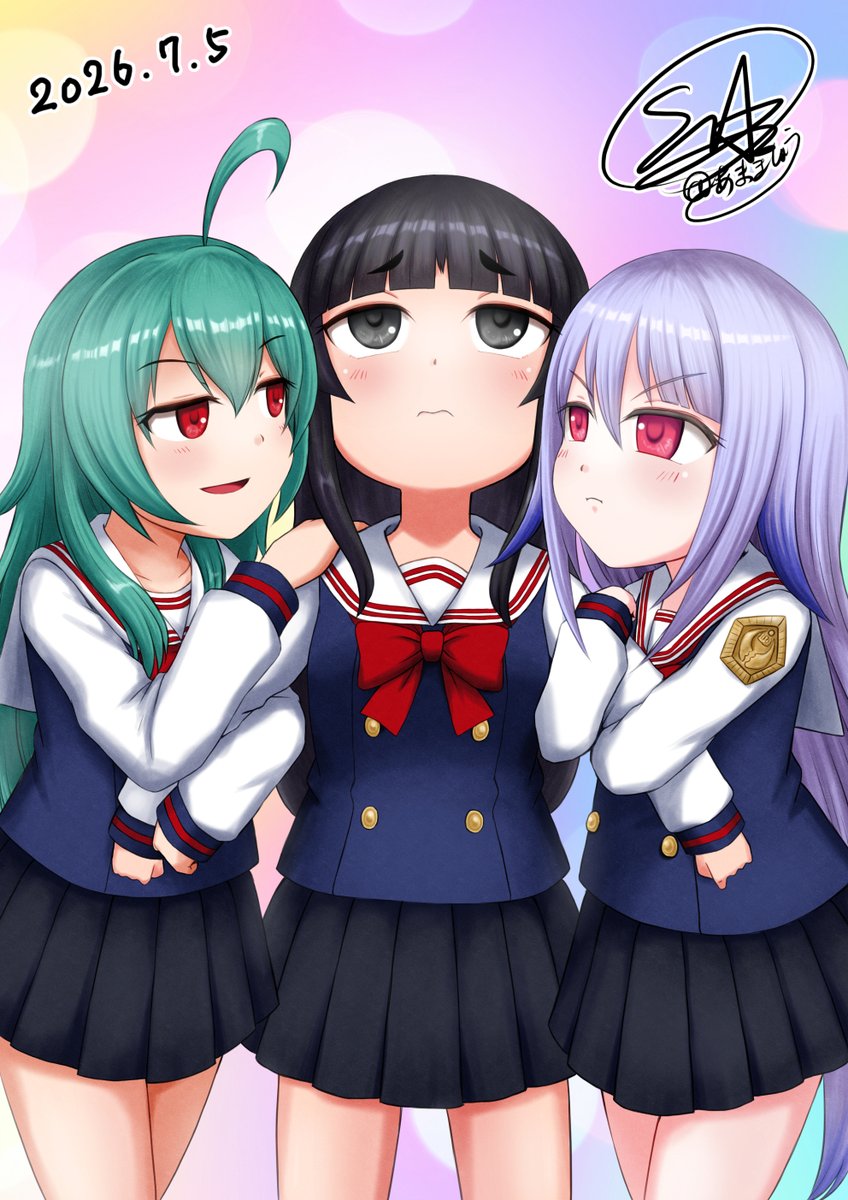 tck_sa's tweet photo. 【セブンネットプリント】
こちらのイラストのネットプリント登録完了しました！
（セブン限定になります）
下記お好みのサイズから番号を入力して印刷してください！
Lサイズ：82388365
2Lサイズ：63152452
※期限は7月21日までとなっております
#スクぷち支援
#スクぷち_エア https://t.co/FYuEgGF8a9