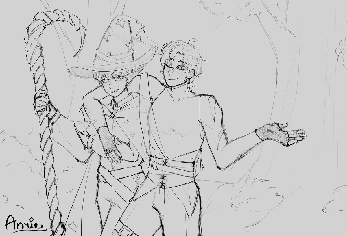 anriennq's tweet photo. OH I HOPE I'M NOT LATE 😭✋️
I need more bychance dnd au ARGHHHH
#bychancesummer2026 #bychance https://t.co/2Q94XXwEG9