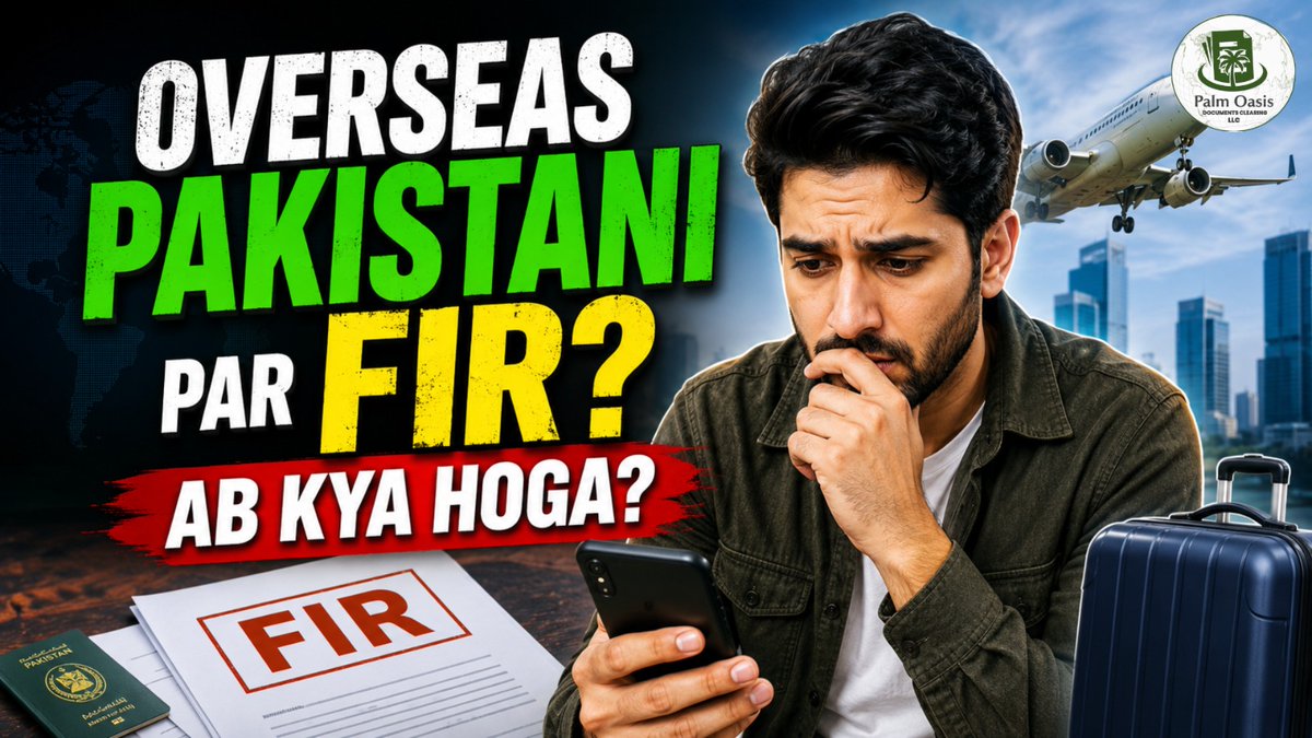 PO_Doc_Clearing's tweet photo. 🚨 Overseas Pakistani Par FIR? Ab Kya Hoga? 🌍✈️
Want to know what happened in the video? Click the link below to watch the full video👇
https://t.co/ZJyVO3npWd
#OverseasPakistani #FIR #LegalUpdate #PakistaniAbroad #OverseasLife https://t.co/mkVlSmUa7C