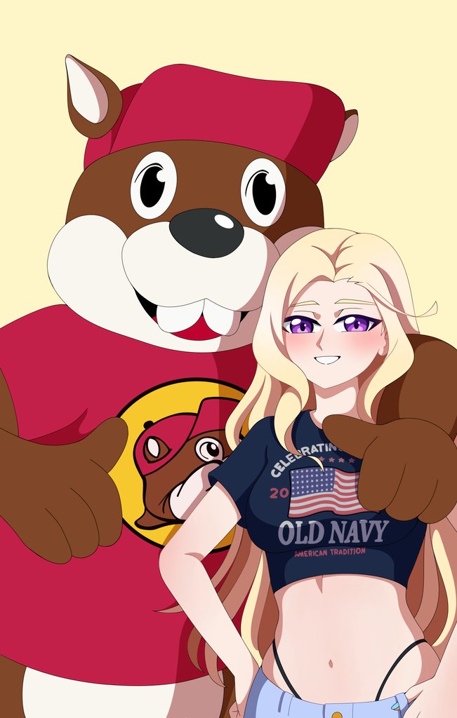 Weiss_Aznable's tweet photo. Aurora and Buc-ee! 🦅🇺🇲
Patriotically commisioned by @Slyck68 
#ラブライブ #lovelive #bluebird https://t.co/fF3nb6LuWQ