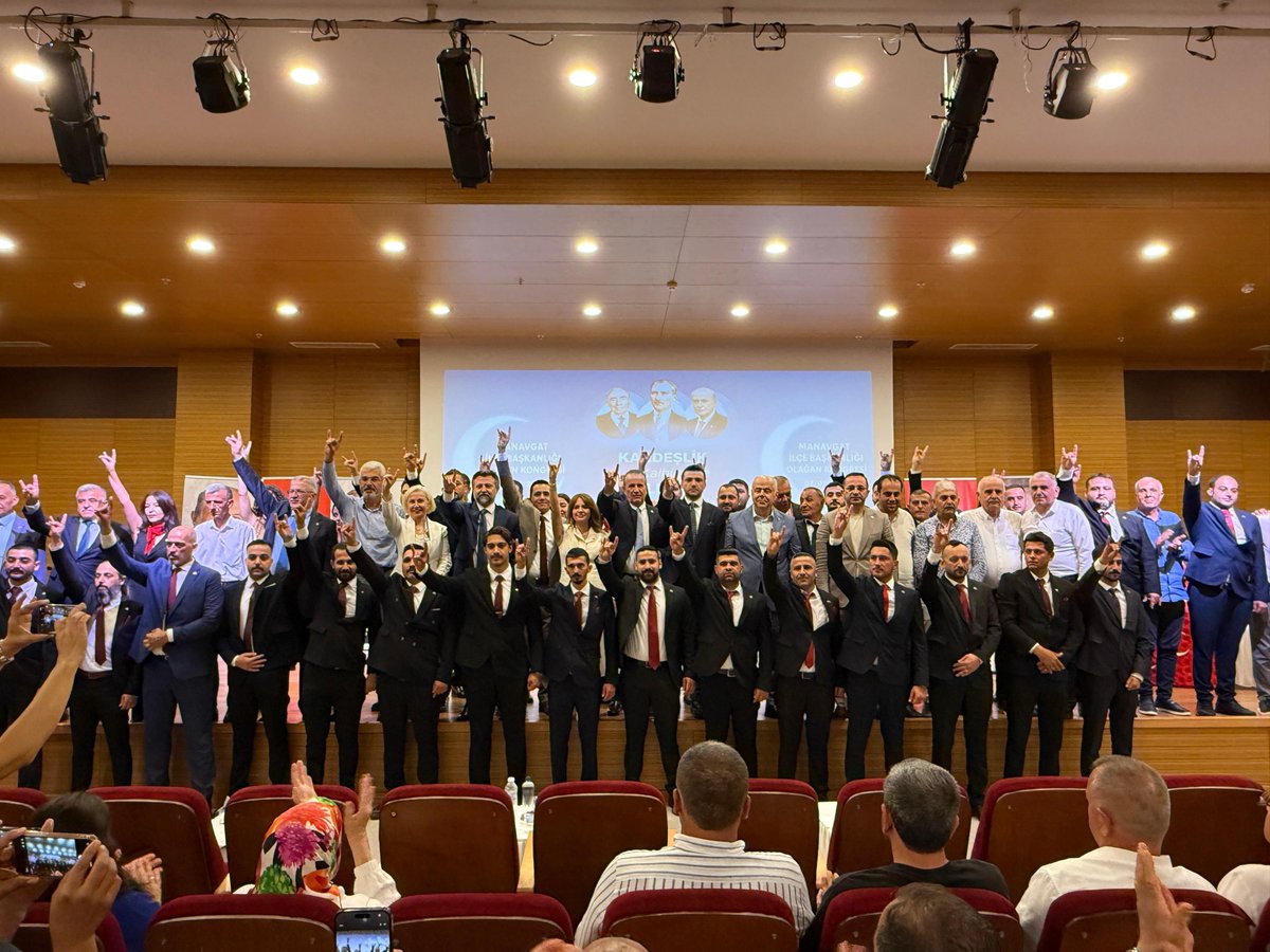 AntalyaOcak's tweet photo. Ülkü Ocakları Antalya İl Başkanlığı olarak, MHP Manavgat İlçe Başkanlığı’nın gerçekleştirilen 7. Olağan İlçe Kongresi’ne katılım sağladık. Kongrede göreve seçilen İlçe Başkanı ve yönetim kurulu üyelerini tebrik ediyor, yeni görevlerinde başarılar diliyoruz.

@ayyildirim1 https://t.co/1MpQoKRfyh
