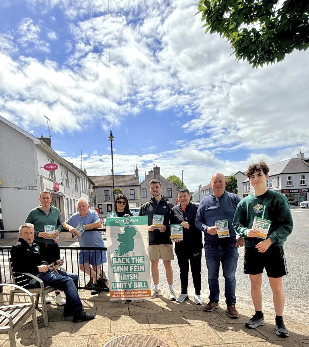 Kimmccormick34's tweet photo. The future of Ireland should be decided by the people of Ireland. 

We have a real opportunity to end partition and build a new Ireland that invests in public services and unites communities.

The first step is passing Sinn Féin’s Irish Unity Bill in the Dáil on 7 July. https://t.co/MjTgYTmZAF