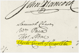SootLadytwo's tweet photo. @Selene_Mariposa I love this guy. Charles Carroll of Carrollton.
Basically, put his address there, too. 🇺🇸 https://t.co/rG8AhRqFZe