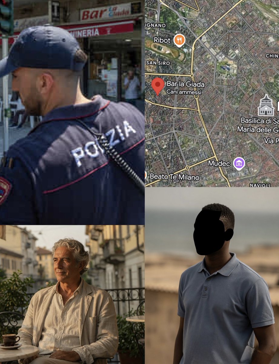 mamboitaliano__'s tweet photo. 🚨 Horrifying news from Milan, Italy 🇮🇹

A 55-year-old Milanese man was stabbed 20 times with no motive by 22-year-old Lamin Saidilly (Gambian origins) outside a quiet bar near San Siro stadium

Victim is fighting for his life

Saved by heroic customers who tackled the attacker https://t.co/y7Xa11e2GQ