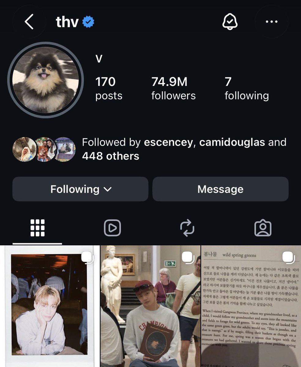 taedidthatkth1's tweet photo. 75 million followers for thv 🔜 Tae has been steadily climbing since he was discharged from military service, especially with the Arirang tour &amp; all of his solo ventures! When Taehyung was discharged he had 66.8 million followers,  so he has increased by almost 9 million! 🔥 https://t.co/rEFhssQ2TR