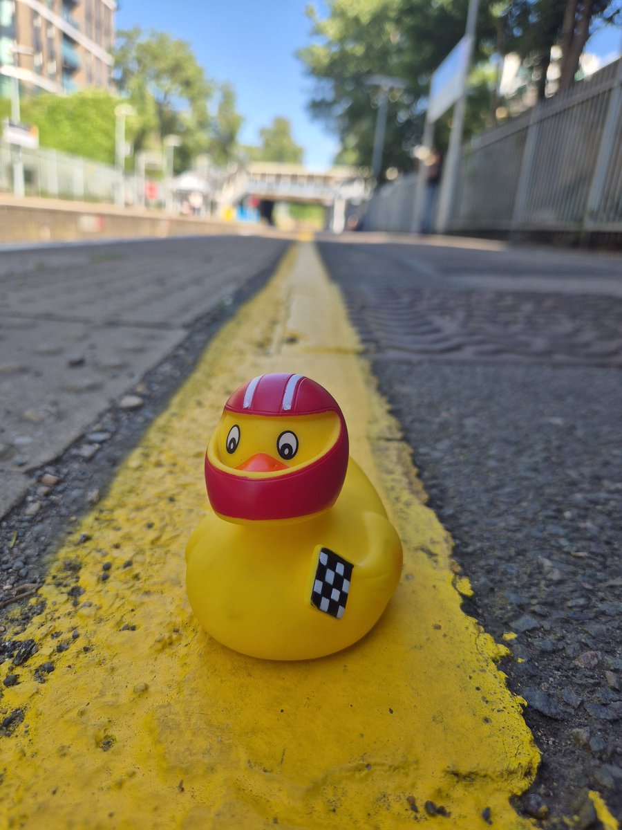 TheDucksRun's tweet photo. Please mind the gap :) 
Happy 4th to all Americans. https://t.co/6UNRCN97MV