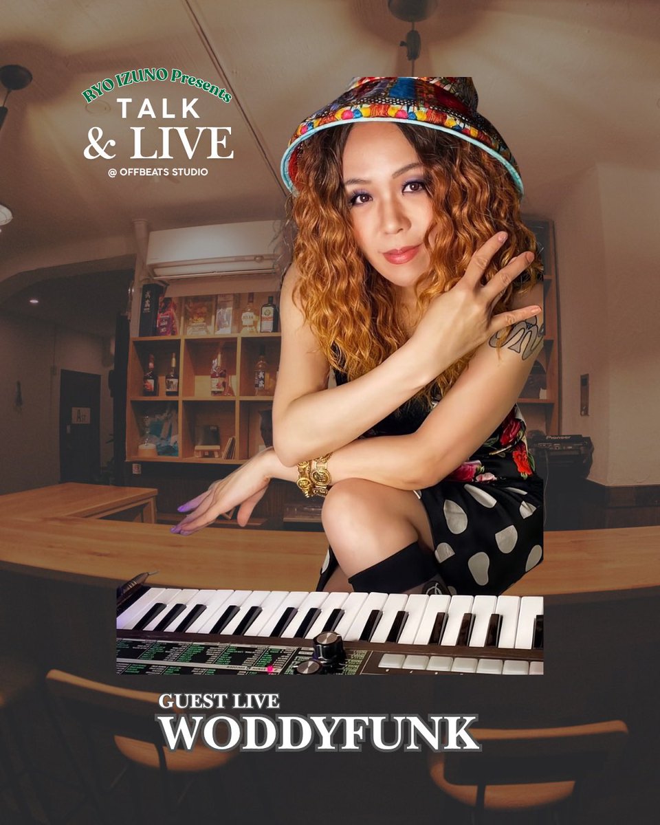 djizuno's tweet photo. #icocoon
#BAYFM
#幡ヶ谷　#スタジオライブ
@OffbeatsStudio 
@WODDYFUNK  @sergiomiamimuto 
@djfoomin 
いよいよ本日開催
幡ヶ谷OFF BEATS STUDIOが
FUNKyに染まる‼️
15時door Open〜19時close
BrunoもAndersonも来日決まったから
その辺もきっとやってくれるよ🎹
WODDY FUNK&SergioMuto生LIVE
DJFoominも今日はFUNKなセットリスト
host/伊津野亮は70's FUNKをspin
予約は必要ありません。
フラッとお立ち寄り下さい！
有名アーティストがレコーディングに
訪れるCスタジオを使っての
LIVE&TALK eventです！
楽しみましょ🎸
会場地図⤵︎⤵︎⤵︎
https://t.co/2yI526uExA