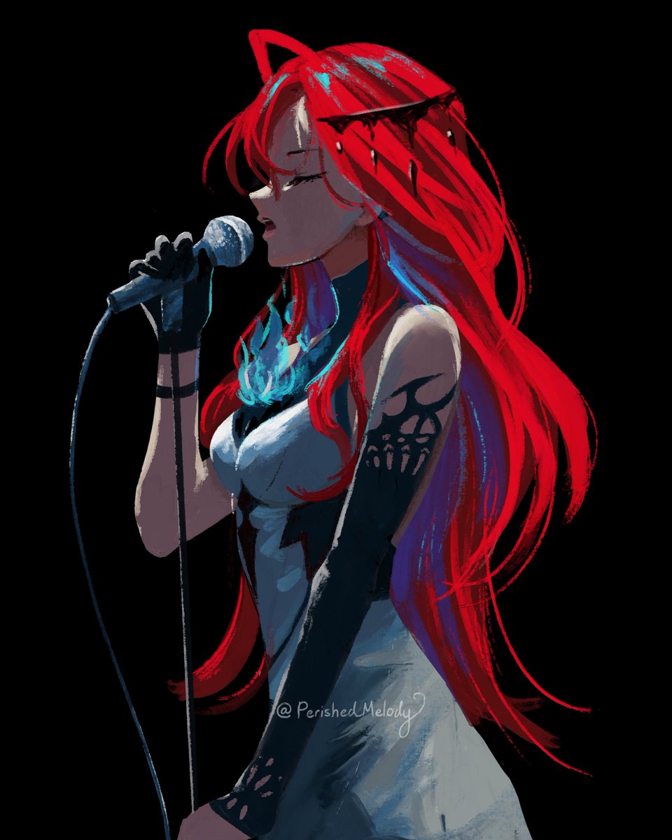 melody♪ページ Hope everyone's having fun at the events ✨ #bloodflameart