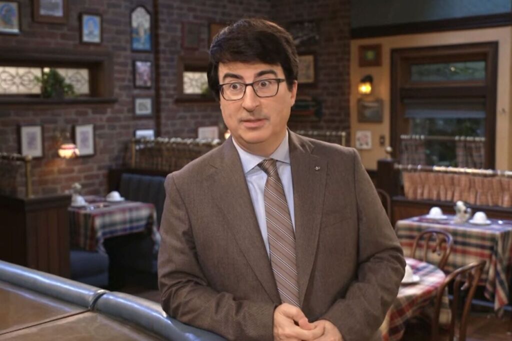 MichaelFairman's tweet photo. Who do you think John is actually playing when he comes to Salem? Some hints, perhaps here!

John Oliver Previews Guest Star Turn on ‘Days of Our Lives’ - @DaysPeacock @LastWeekTonight 

Check out the next leg of the the late night talk show host tour on the soaps- https://t.co/sSOcuUGLJj