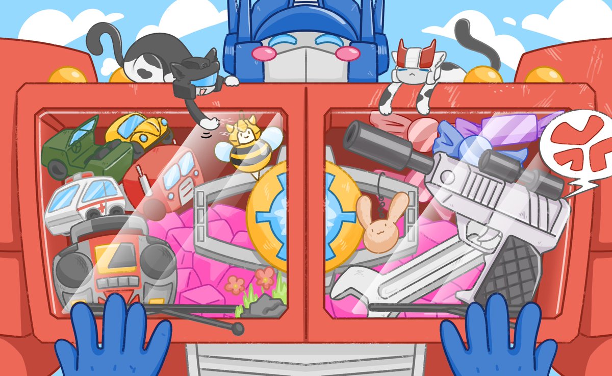 coral_shinnkai's tweet photo. A truck can carry a lot of things😉 https://t.co/1Ct0FvFKz3