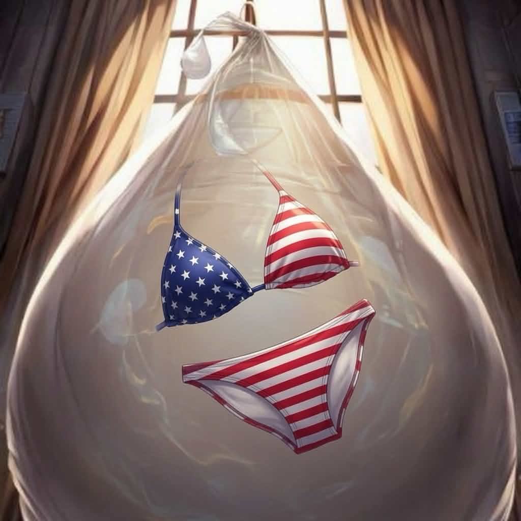NoelleAmelia38's tweet photo. I decided to celebrate July 4th as a Canadian by churning any American prey into a Canadian branded condom hahahahkahaha https://t.co/4BTViHOvWc