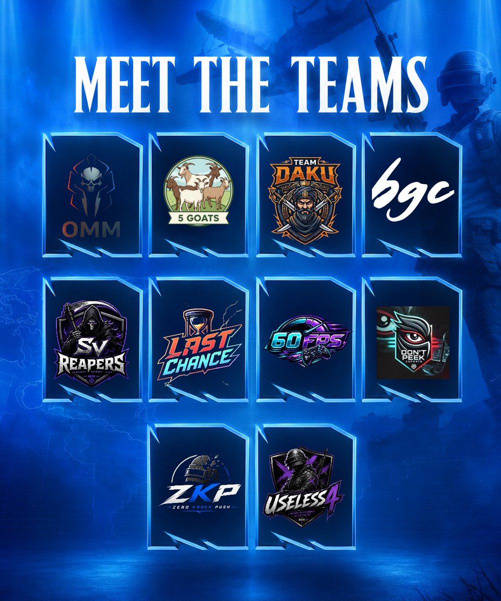 SoulEsportsIND's tweet photo. The wait is over. The Stage is set. 

Introducing the  Teams of TCC Season 3 🚀 https://t.co/LGF0cHjwEk