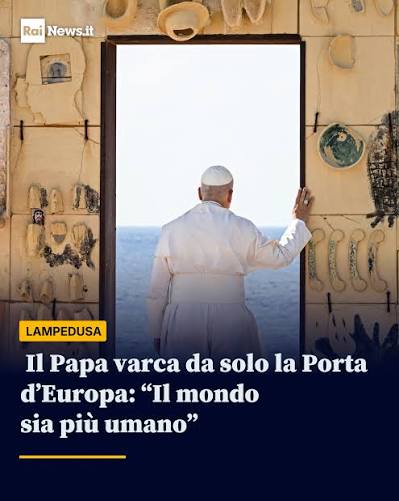 Misurelli77's tweet photo. Il Papa in 48 ore ha smontato le politiche migratorie razziste, fasciste e disumane di Trump, Meloni e di tutte le destre finte cattoliche.

Il Papa sta dove il Vangelo gli ha detto di stare. Con gli ultimi della terra... https://t.co/LOoAJOqCbO