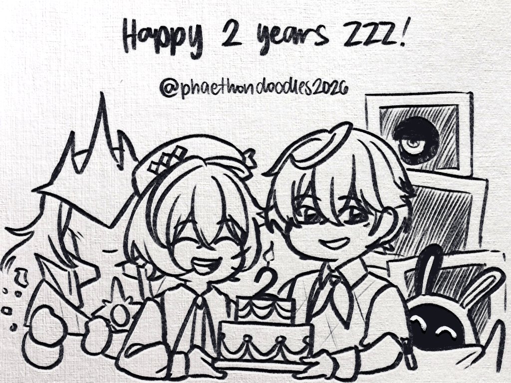 phaethondoodles's tweet photo. it's been two years ! 🎉
happy birthday, #zenlesszonezero !
#zzzero https://t.co/MYzfr7csKE