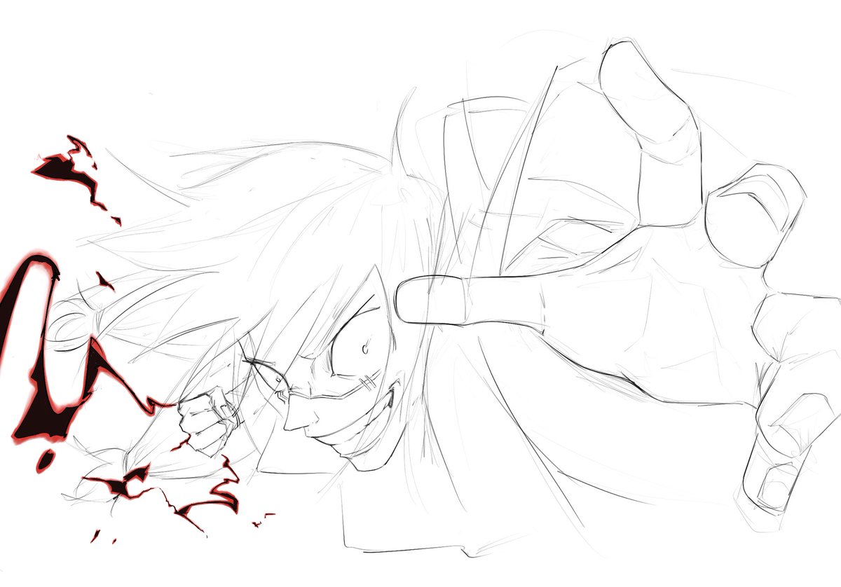supertoastdraw's tweet photo. Mahito：Black Flash
“The sparks of black…Do not choose who to bless.”
That goes so hard, so sad it wasn’t in the anime

Man I can’t do coloring
#jujutsukaisen #Mahito https://t.co/9nVTAbFZCD
