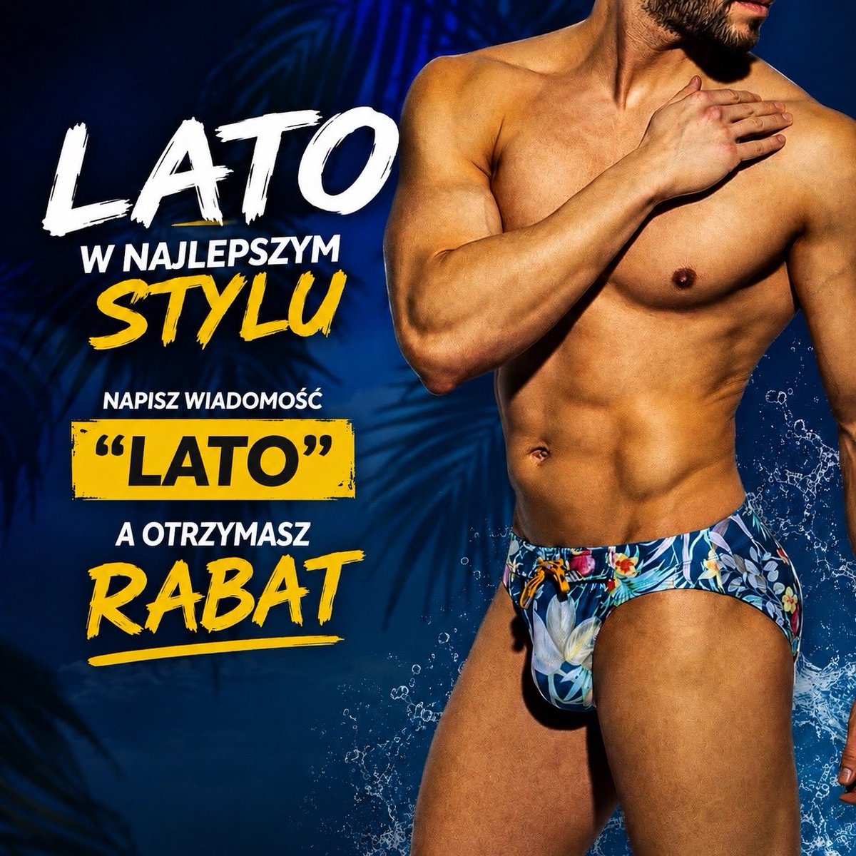 MasculoPl's tweet photo. Lato to najlepszy moment, żeby odświeżyć swój styl! 

Napisz do nas wiadomość prywatną z hasłem „LATO”, a otrzymasz specjalny rabat na zakupy. 😎🔥

To idealny czas na nowe kąpielówki, bieliznę i letnie dodatki – w najlepszych cenach.

📩 Wyślij: „LATO”
🎁 Odbierz rabat https://t.co/0hcX9JEWBx