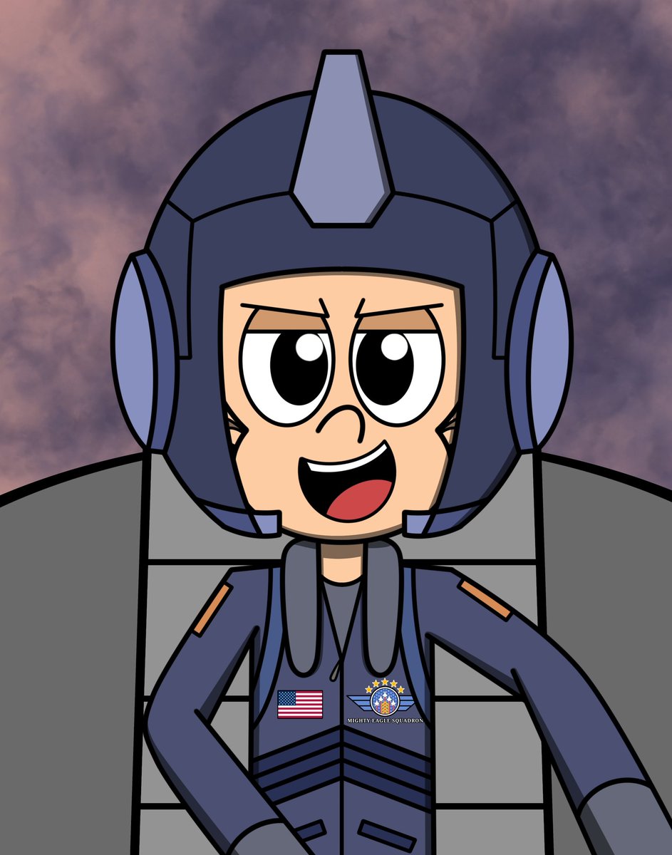 SpaceBlizzard93's tweet photo. Here's Johnny on cockpit version 

Johnny: Let's throw those bastards away to the hell!

#oc #originalcharacter #myart #blazer933 https://t.co/D2xb2KZt8h