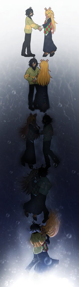 SieiQ_BRAINROT's tweet photo. Deep down.

#deltarune #kriselle https://t.co/Dk7dCXNivl