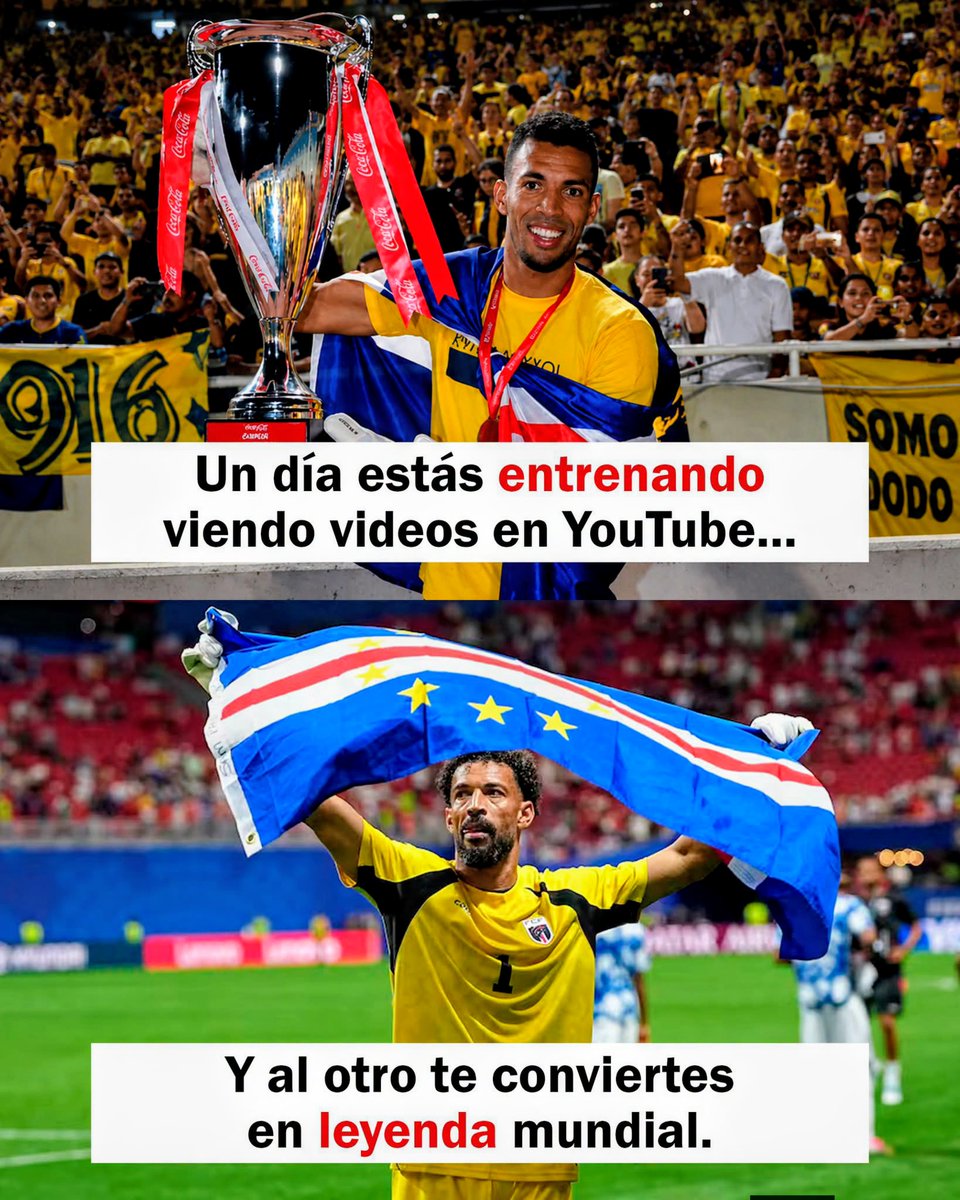 pacobarreda's tweet photo. Negocios y Emprendimiento en Facebook (04/07/2026): https://t.co/eceJ2io3cu | 🤯 ¡DE APRENDER EN YOUTUBE A CONVERTIRSE EN LEYENDA MUNDIAL! ⚽️ | Esta es la increíble historia de Josimar Dias, mundialmente conocido como "Vozinha", el arquero de 40 años de Cabo Verde que pasó de... https://t.co/2hqIl2LSNG