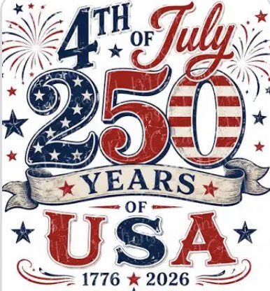 Lauramellark12's tweet photo. Happy 4th of July! ❤️🤍💙🇺🇸
Honoring the bravery that defies the darkest night, May freedom's flame forever ignite.
We salute the selfless hearts that beat for our liberty, Their sacrifice inspires us to cherish every freedom!
Happy Independence Day, 250 years of Freedom! https://t.co/Hpwk64yF8L