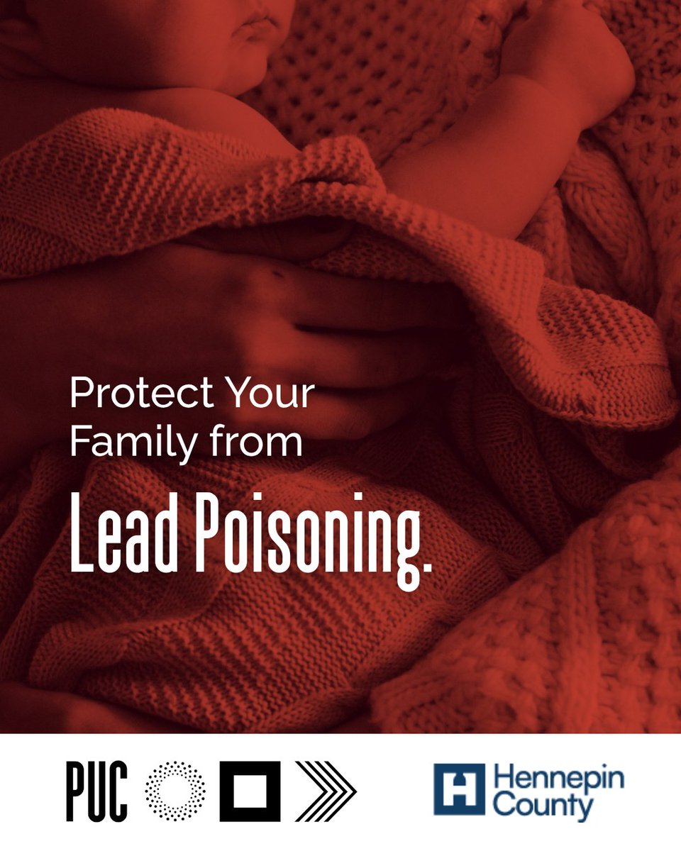 pucmn's tweet photo. Every year, more than 100 children in Hennepin County are found to have high blood lead levels, high enough to damage their health. But there's good news—lead poisoning is 100% preventable.

https://t.co/JeOTo2dlqK https://t.co/2IbZFQbSXq