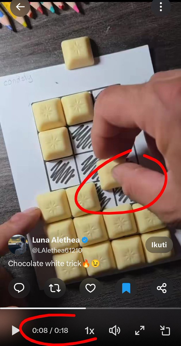 Fariys_a's tweet photo. @LAlethea61210 Detik ke 8, pindahkan kotak ketiga di baris ke-3 (dari bawah), total ada 3 kotak di baris ke-3.
Detik ke 9, masih ada satu kotak yg kosong di baris ke-3.
Detik ke 10, pindah satu kotak ke baris ke-4, 
Detik ke 10 berikut nya, pada baris ke-3 sudah ada 4 kotak. https://t.co/1uSAxv1zXe