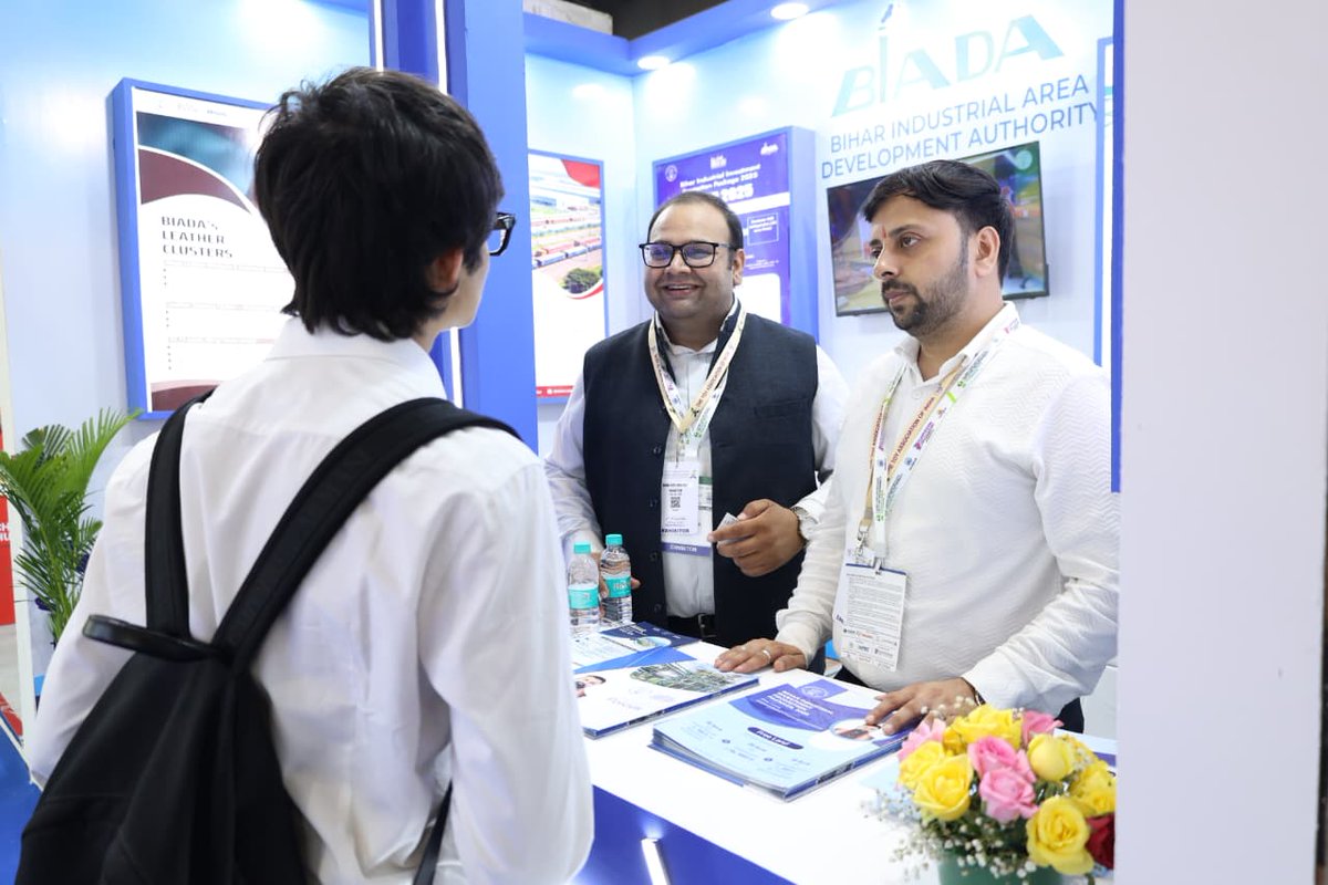 BIADAbihar's tweet photo. Bihar Showcases Its Manufacturing Potential at #ToyBiz2025
#BIADA is showcasing Bihar's thriving industrial ecosystem at Stall No. R203, Hall No. 2, Bharat Mandapam, New Delhi, inviting manufacturers, entrepreneurs, and investors to explore the state's immense potential in toy manufacturing.
At the event, Shri Mukul Kumar Gupta, Director, Department of Industries, Government of Bihar, participated in a roundtable discussion with members of the Toy Association of India, exhibitors, and manufacturers, highlighting Bihar's investor-friendly policies, seamless facilitation, and rapidly evolving industrial ecosystem.
Visit our stall and interact with the BIADA team to explore how Bihar can power your next manufacturing venture.
#BiharHaiTaiyar
🚨उद्योग और रोजगार के क्षेत्र में रफ्तार पकड़ता बिहार!
#BuildAndBelieveInBihar
@PMOIndia @PiyushGoyal @CimGOI @GovernorBihar @samrat4bjp @officecmbihar @_ShreyasiSingh @kundan_ias @PTI_News @ddnewsBihar @PIB_India @DoC_GoI @investBihar @BiharIndustries @IndustriesBihar @BiharCabinet @ficci_india @bimcgl @BSPCBOfficial @idabihar @startup_bihar @IPRDBihar @moefcc @AIPMAINDIA @CpmaIndia @NITIAayog