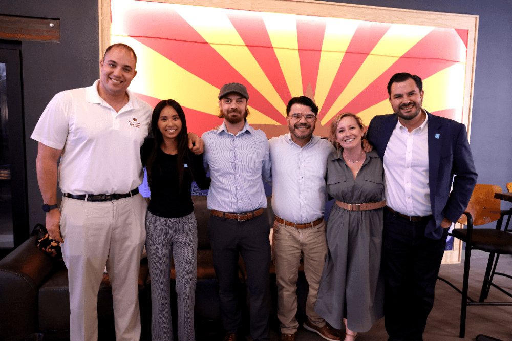 ArizonaTalks's tweet photo. The best conversations don't always happen on stage. They happen before the event, after the panel, and with the people standing beside you. Become an Arizona Talks member and join a community committed to thoughtful conversation. Link in bio. https://t.co/jvg37mfahe