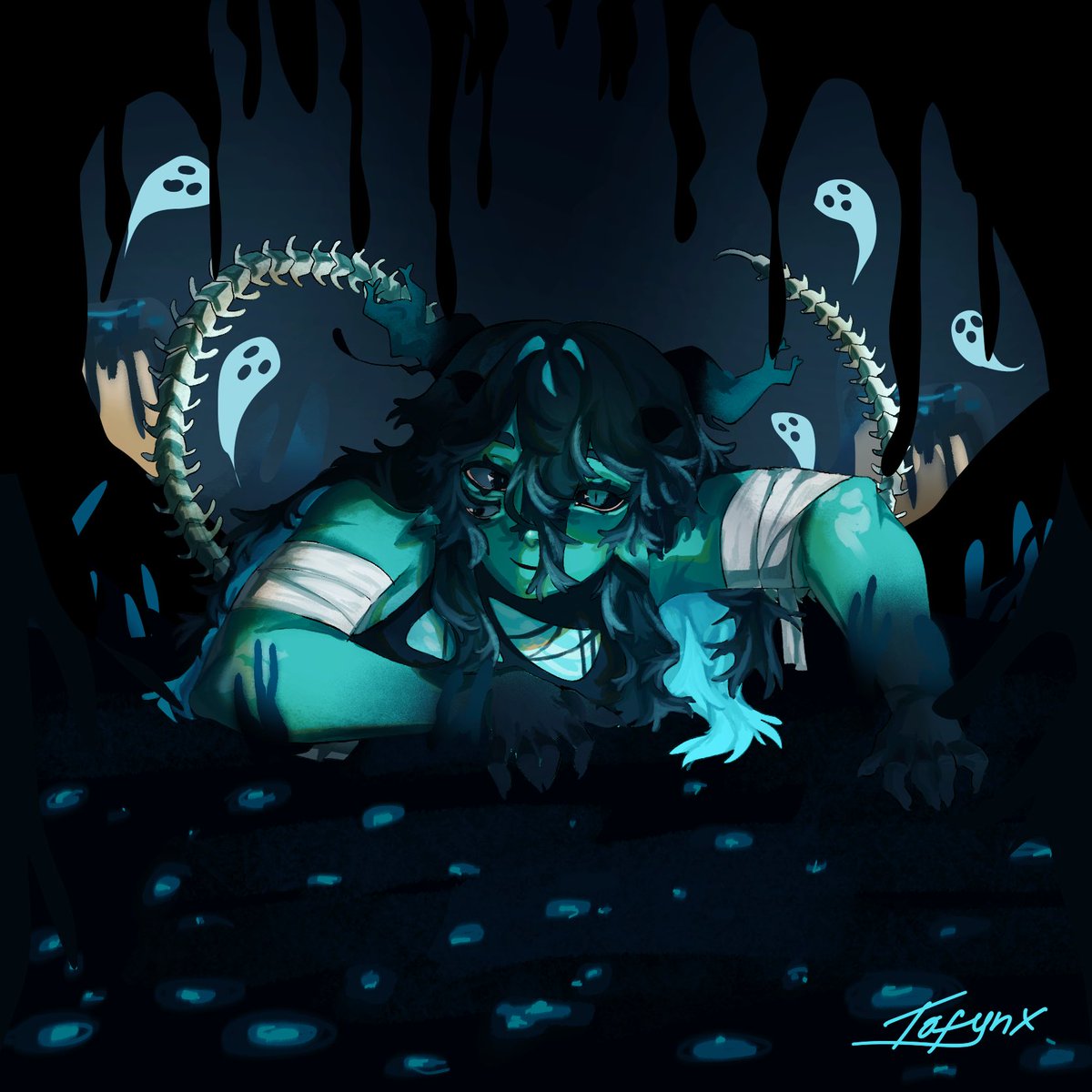 tofynx's tweet photo. Warden crawling out of the ground !! ( Revenge on @wnasl3p ) https://t.co/LZru2HoXHU