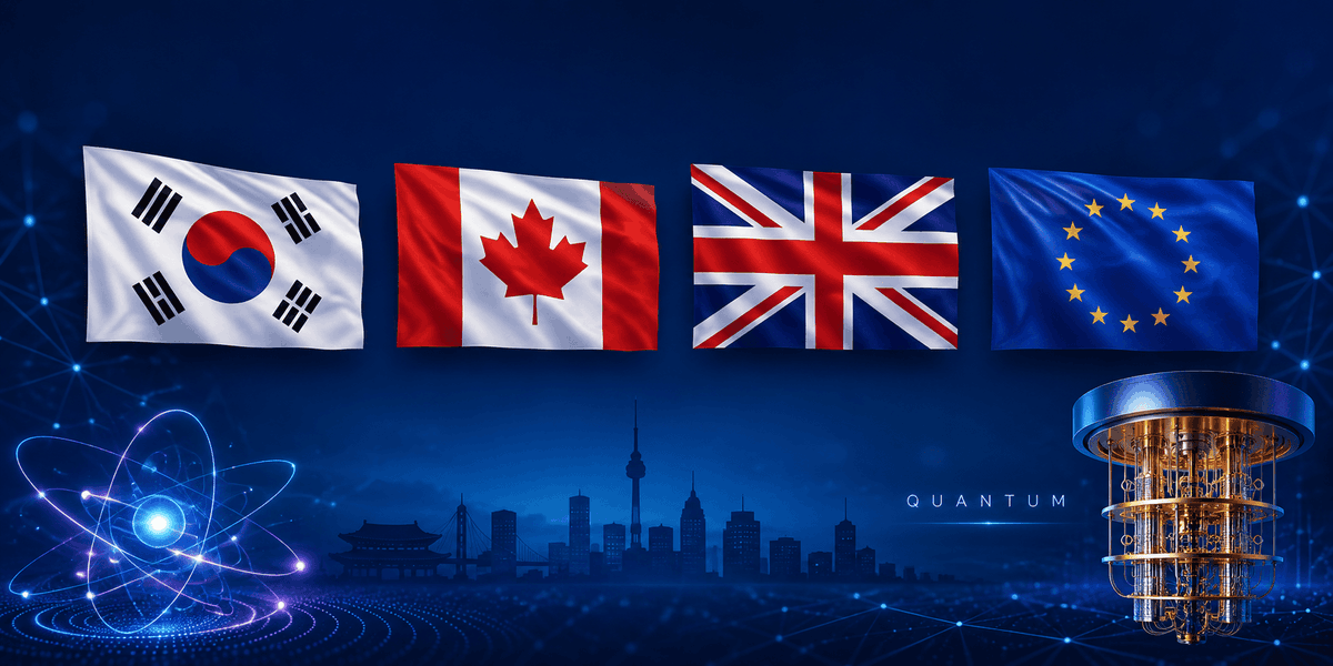 Quan_Chain's tweet photo. Nobody's modeling 4 coordinated quantum programs. They should be.

South Korea, Canada, UK, and EU formalized quantum acceleration at Quantum Korea 2026. QuanChain's oracle-triggered migration spans 20 security levels and moves first.

If your chain can't migrate in 90 days, is it production-grade?