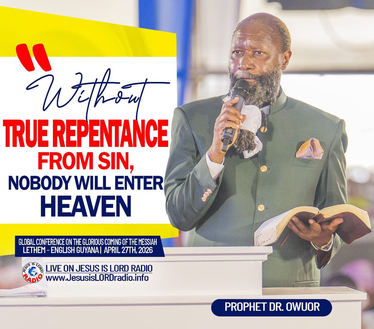 CrossDonee's tweet photo. Repent for the kingdom of GOD is near 
#TheMasterRescue https://t.co/rved9SAI4J