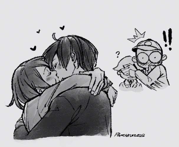 colorfulnightsz's tweet photo. smooch!

🎨 : @__paaaatchieee https://t.co/KwAtruyiUD