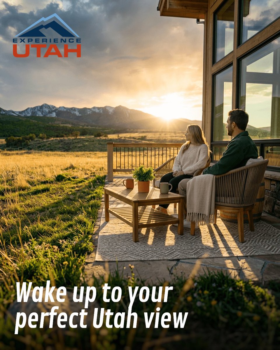 experience_utah's tweet photo. Wake up steps from breathtaking views, trails, and peaceful mornings.
Your Utah home base shapes every adventure and every quiet moment.
Find your perfect spot and start your day the right way. https://t.co/Jc6pH9S7qe