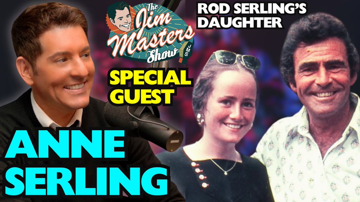 JimMastersTV's tweet photo. Twilight Zone Fans! The annual 4th of July #TwilightZone marathon is on #SyFy. Catch my exclusive interview with Rod Serling's daughter, wonderful Anne Serling on #TheJimMastersShow  
Link in comments below! Enjoy! 
#RodSerling #AnneSerling #TheTwilightZone #TwilightZoneMarathon https://t.co/UCRHPiwKvn