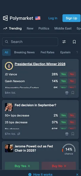 Meta prediction markets Arena app concept illustration