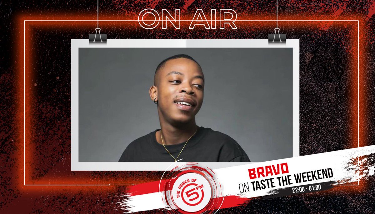 5FM's tweet photo. Saturday on Taste the Weekend Guest mix for Saturday Night Cap Mix
Bandile Nxumalo https://t.co/sl4kjW81EE