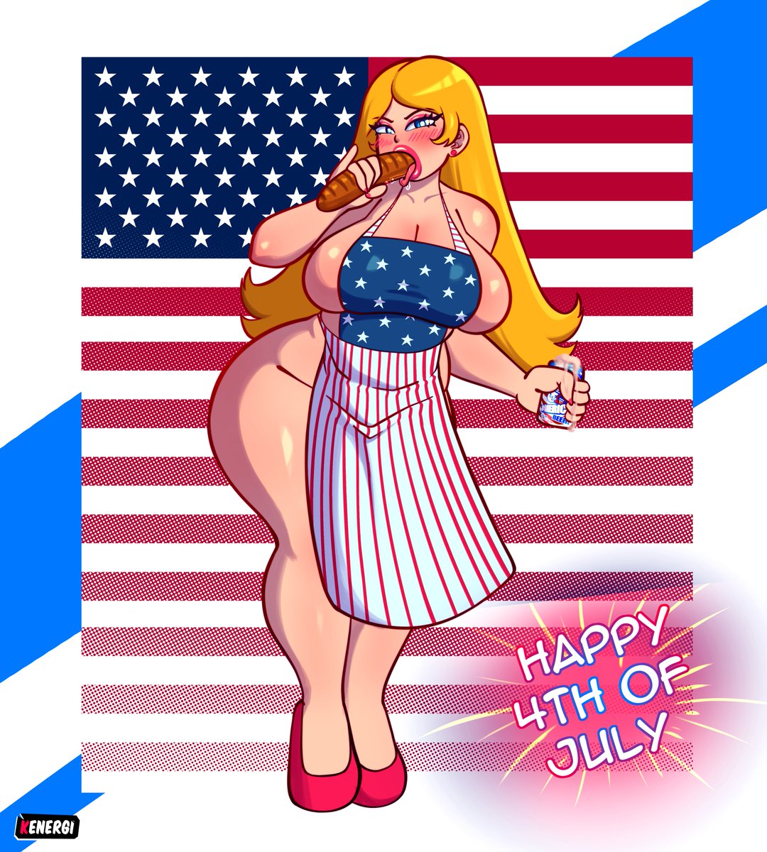 IKenergi's tweet photo. Happy 4th of July 🇺🇸
comm of @Fan0fCulture96 https://t.co/PR8fdVYZar
