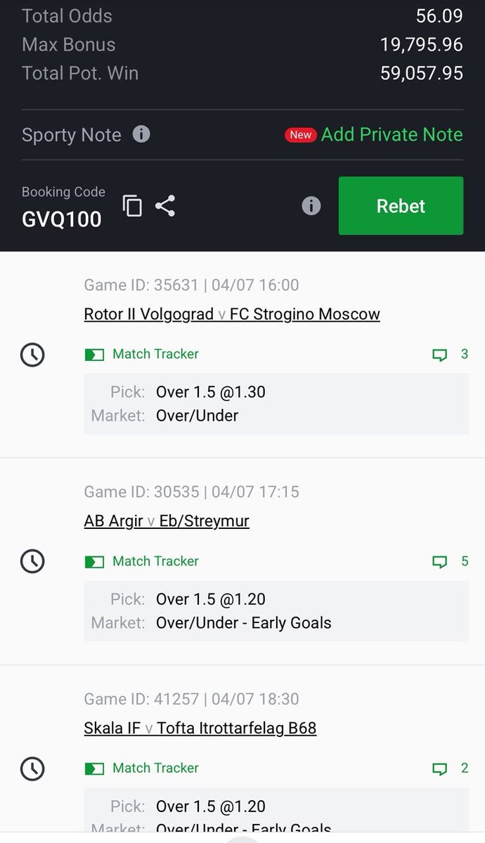 Perry_Jazzy28's tweet photo. GVQ100 = 56odds 

Stake and relax FANS 

@SazzyIgwe 
@EmmaxTips1 https://t.co/sH3gQr1aLx