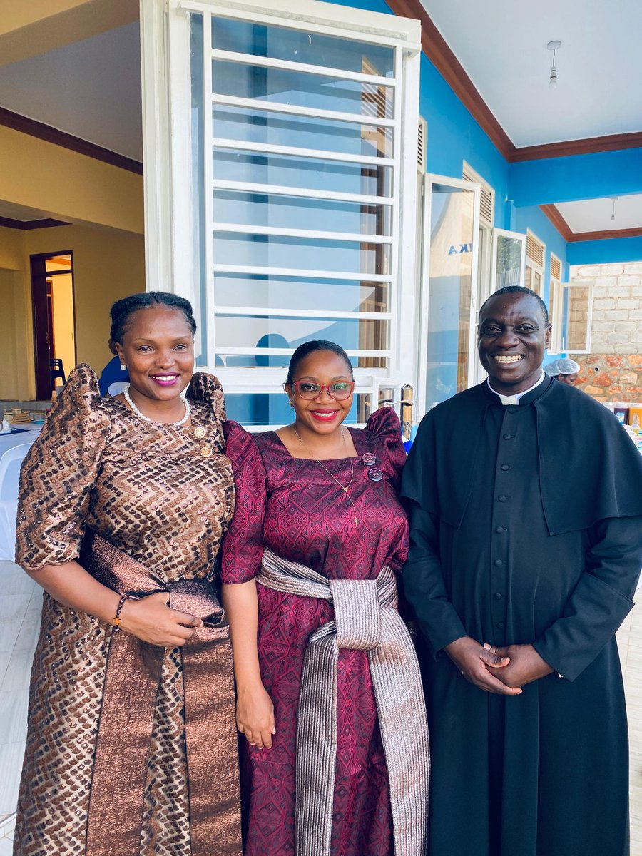 flaviakalule's tweet photo. Together with my sister, @ENamboka, we attended the official opening of the home of the Brides of the Lamb Sisters, St. Mary's Community at @mtsionbukalango. #Girl4rmButeeka https://t.co/pGHHUpHJ9m