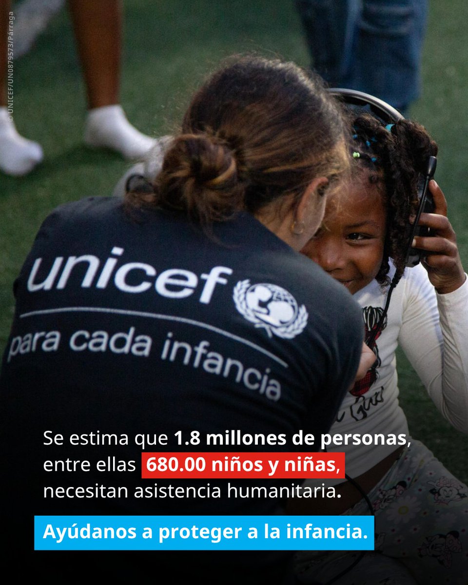 unicefecuador's tweet photo. 🚨 Miles de niños y niñas en Venezuela enfrentan hoy una realidad muy distinta.
Tras los terremotos, muchos han perdido sus hogares y el acceso a servicios esenciales.
👉👉 Desliza para conocer el impacto de esta emergencia en la infancia y cómo está respondiendo UNICEF.

Ayúdanos a llegar a más niños y niñas.💙 Dona en https://t.co/RwnOPRzMqL o llamando al 1800 500 100.
